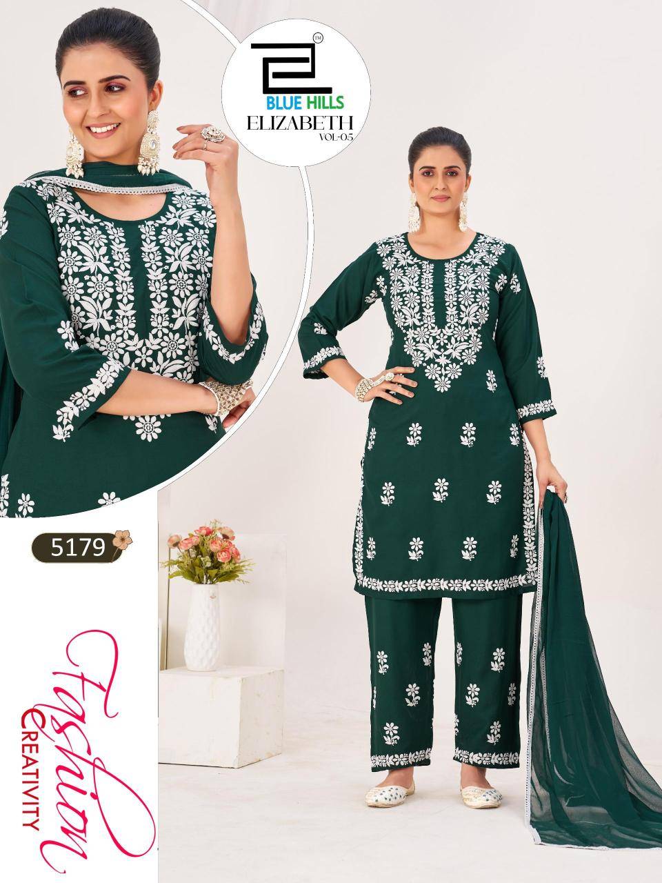 Blue hills elizabeth vol 5 Kurti manufacturers in Kolkata